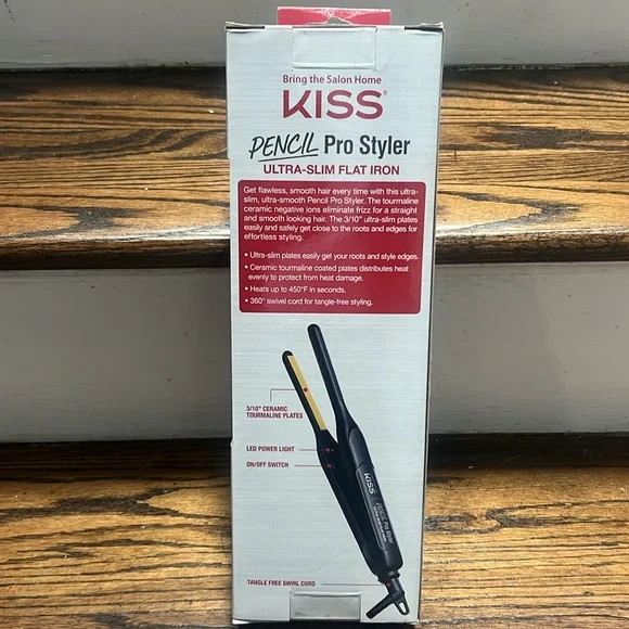 Kiss Pencil Pro Styler Flat Iron NIB - Picture 4 of 4